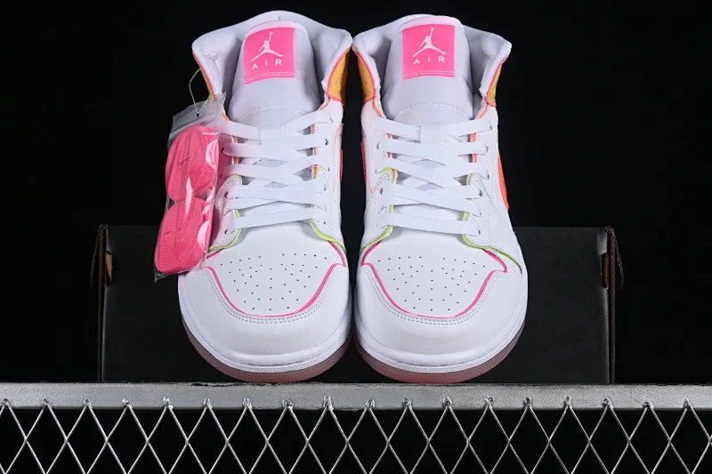 All Categories Air Jordan Jordan Series Basketball Shoes Air Jordan 1 Mid Air Jordan 1 Mid AJ1 Joe 1 Jelly Candy China Cultural Leisure Sneakers CV4611-100